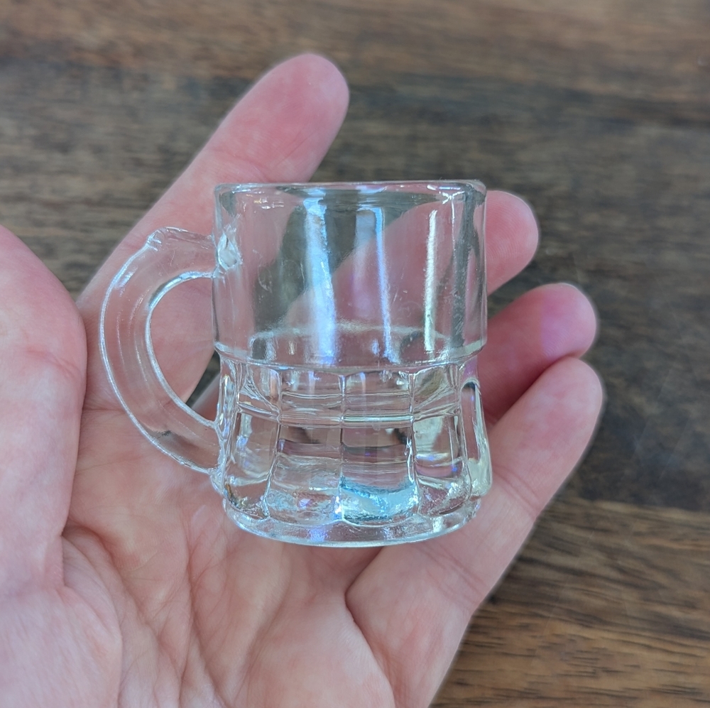 Tiny beer stein shot glass